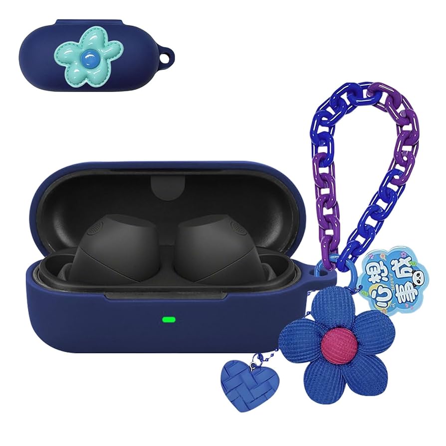 【美品】SONY WF-C710N ブルー 充電ケース バッテリーケース単品 美品】SONY WF-C710N ブルー 充電ケース バッテリーケース単品